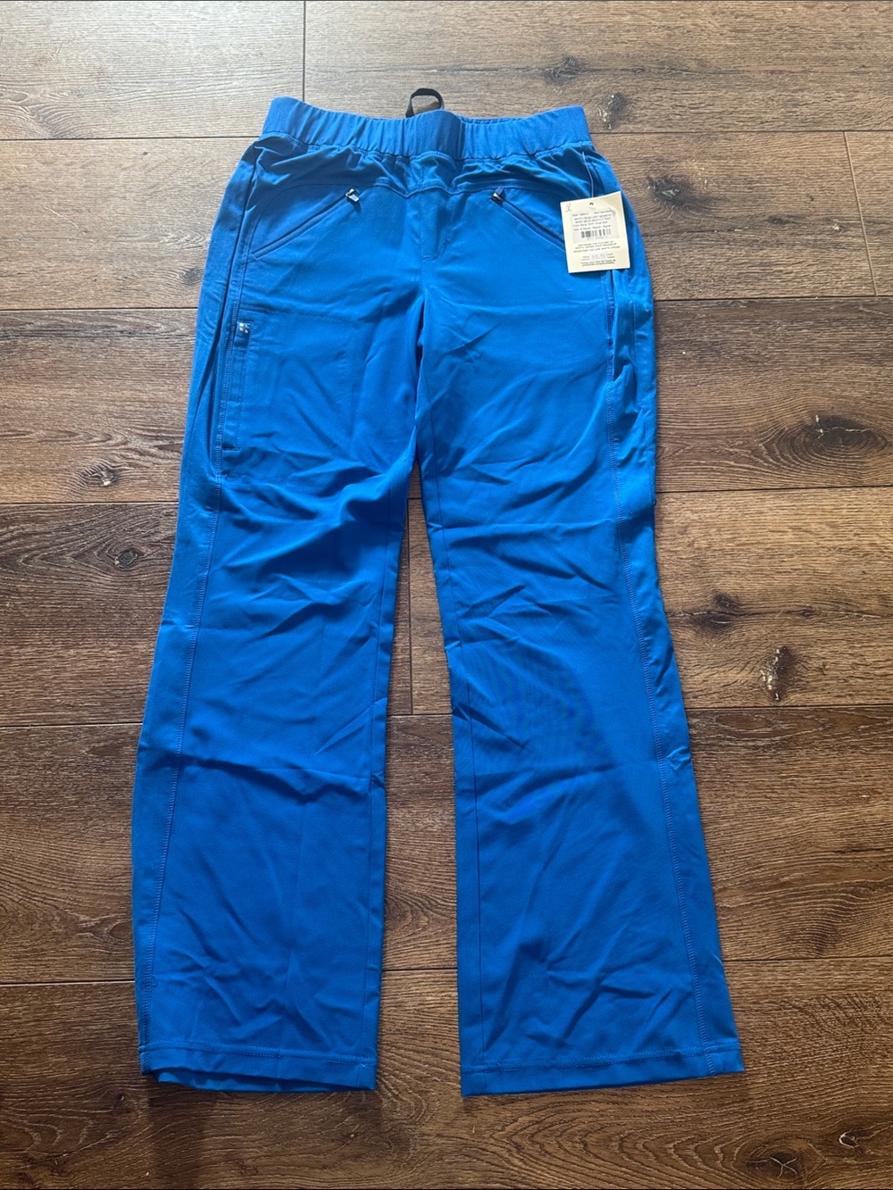 White cross royal scrub pants medium NWT